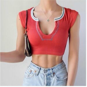 Urban Outfitters Go For Gold Seamless Tank- M/L